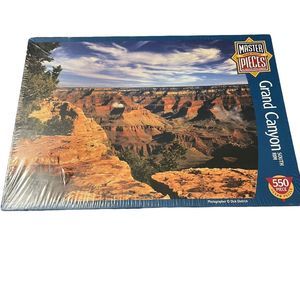 Master Pieces Jigsaw Puzzles Grand Canyon South Rim‎ 550 Piece 18”x24” 60411 NEW